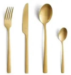 Amefa MANILLE Besteckset 16-teilig PVD gold vintage
