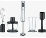 SEVERIN SM 3775 Kablelloser Stabmixer mit Premium-Set, Lithium-Ionen Akku mit 2.000