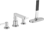 hansgrohe Finoris 4-Loch Wannenrandarmatur mit sBox, Chrom