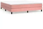 vidaXL Bettgestell Rosa 180x200 cm Samt