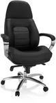 B&uuml;rostuhl / Chefsessel BRENTON XXL Kunstleder schwarz hjh OFFICE