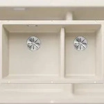 BLANCO GmbH + Co KG Blanco SUBLINE 527167 softwei&szlig; 430/270-U Granitsp&uuml;le,