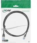 InLine&reg; Patchkabel slim, U/FTP PiMf, Cat.6A, schwarz, 2m