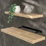 Casaria Schweberegal 70cm eiche