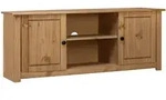vidaXL TV-Schrank 120 x 40 x 50 cm Massivholz Panama-Kiefer