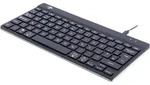 R-GO Tools Compact Break (RGOCOUKWDBL) Kabelgebunden Tastatur UK-Englisch, QWERTY,