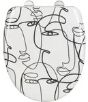WENKO WC-Sitz Duroplast Mod. Faces