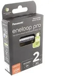 Panasonic eneloop pro, vorgeladen, Retail Blister 2-Pack BK-3HCDE/2BE Akku NiMH,