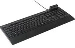 Renkforce RF-CKB-200 USB Tastatur Deutsch, QWERTZ Schwarz Chipkarten-Leser