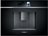 Siemens iQ700, Einbau-Kaffeevollautomat, Schwarz CT718L1B0, mit Milchsystemreinigung,
