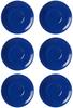 Ritzenhoff & Breker DOPPIO Milchkaffee Untertasse 17 cm indigo blau 6er Set
