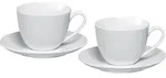 Ritzenhoff & Breker Kaffee-Serie Bianco, 4er-Set Cappuccino, 300 ml
