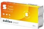Satino Toilettenpapier 039010 Smart 3-lagig hochwei&szlig; 250 Blatt 8 St&uuml;ck