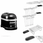 KitchenAid Set 2, 2-Scheiben Toaster Artisan 5KMT2204 Onyx Schwarz