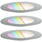 Paulmann Plug & Shine LED Bodeneinbauleuchte Smart Home Zigbee 3.0 Floor RGBW 3er-Set