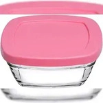 Pasabahce 4x 310ml Glasschalen mit Deckel Puddingschalen Dessertschalen Glassch&uuml;ssel