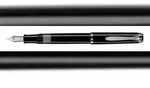 Pelikan M205, Schwarz, Edelstahl, Integriertes Bef&uuml;llsystem, Harz, Kursiv nib,