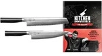 KAI Kamagata Monster Set Brotmesser + Kochmesser + signiertes Kochbuch TMK-CB22