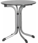 SIEGER 3125- 3125-50 Bouelvard-Klapptisch vivodur, &Oslash; 68 cm, graphit