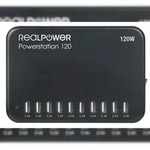 RealPower Power Station 120W 10 USB-Ports