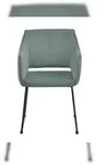 SIT M&ouml;bel Tom Tailor Armlehnstuhl 2er-Set | gepolstert, celadon| grau | B 56 x...