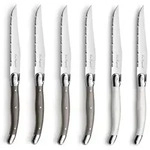 Lou Laguiole TRADITION Steakmesser Set, Edelstahl 18/0, 6-teilig