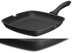 GSW Grillpfanne Grillmeister 28 x 28 x 4,4cm, induktionsgeeignet,...