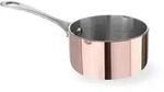 HENDI Miniatur-Kasserolle mit Ausgie&szlig;er, 0,16L, ⌀75x(H)40mm