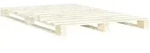 vidaXL Palettenbett Massivholz Kiefer 140&times;200 cm