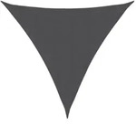 vidaXL Sonnensegel Oxford-Gewebe Dreieckig 3,6x3,6x3,6 m Anthrazit