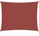 vidaXL Sonnensegel Oxford-Gewebe Rechteckig 2x4 m Terrakotta-Rot
