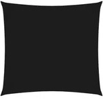 vidaXL Sonnenschirmsegel Quadratischer Oxfordstoff 7x7 m schwarz Modell Helios