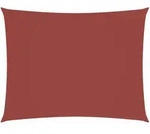 vidaXL Sonnensegel Oxford-Gewebe Rechteckig 2x3,5 m Terrakotta-Rot