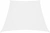 vidaXL Sonnensegel Oxford-Gewebe Trapezförmig 4/5x4 m Weiß