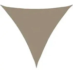 vidaXL Sonnenschirmsegel, dreieckiges Oxford-Gewebe, 4,5 x 4,5 x 4,5 m, Modell Taupe