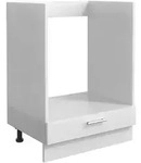 VCM K&uuml;chenm&ouml;bel Herdumbauschrank & Ofenschrank Esilo Wei&szlig; H. 82 x B. 60 x T. 46 cm