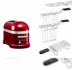 KitchenAid Set 2, 2-Scheiben Toaster Artisan 5KMT2204 Liebesapfelrot