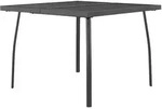 vidaXL Gartentisch Anthrazit 100x100x72 cm Stahlgitter