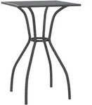 vidaXL Gartentisch Anthrazit 50x50x72 cm Stahlgitter