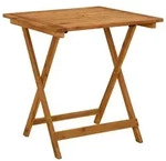 vidaXL Gartentisch Klappbar 70x70x75 cm Massivholz Akazie