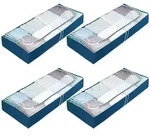 WENKO Unterbettkommode Air, 4er Set, zur platzsparenden Aufbewahrung von