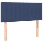 vidaXL Kopfteil Blau 90x5x78/88 cm Stoff