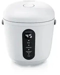 Arendo Reiskocher digital 0,8L mit Messbecher & Reisl&ouml;ffel, 2 Kochprogramme,