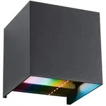 Paulmann LED Wandleuchte Smart Home Zigbee 3.0 Cybo IP44 eckig 100x100mm RGBW+