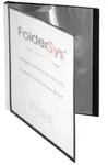 FolderSys Pr&auml;sentations-Sichtbuch, 20 H&uuml;llen schwarz 310 x 240 x 18 mm (HxBxT)
