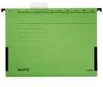 H&auml;ngetasche ALPHA, A4, gr&uuml;n, seitlich geschlossen, Karton: 275g