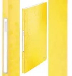 LEITZ 4632-00-16 Sichtbuch WOW, A4, PP, mit 40 H&uuml;llen, gelb-metallic