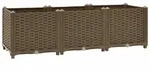 vidaXL Hochbeet 120x40x38 cm Polypropylen