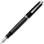 Pelikan Souver&auml;n 405, Anthrazit, Schwarz, Integriertes Bef&uuml;llsystem, Harz,