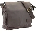 Pride & Soul Umh&auml;ngetasche RECKLESS 47305 Canvas/Lederimitat graubraun